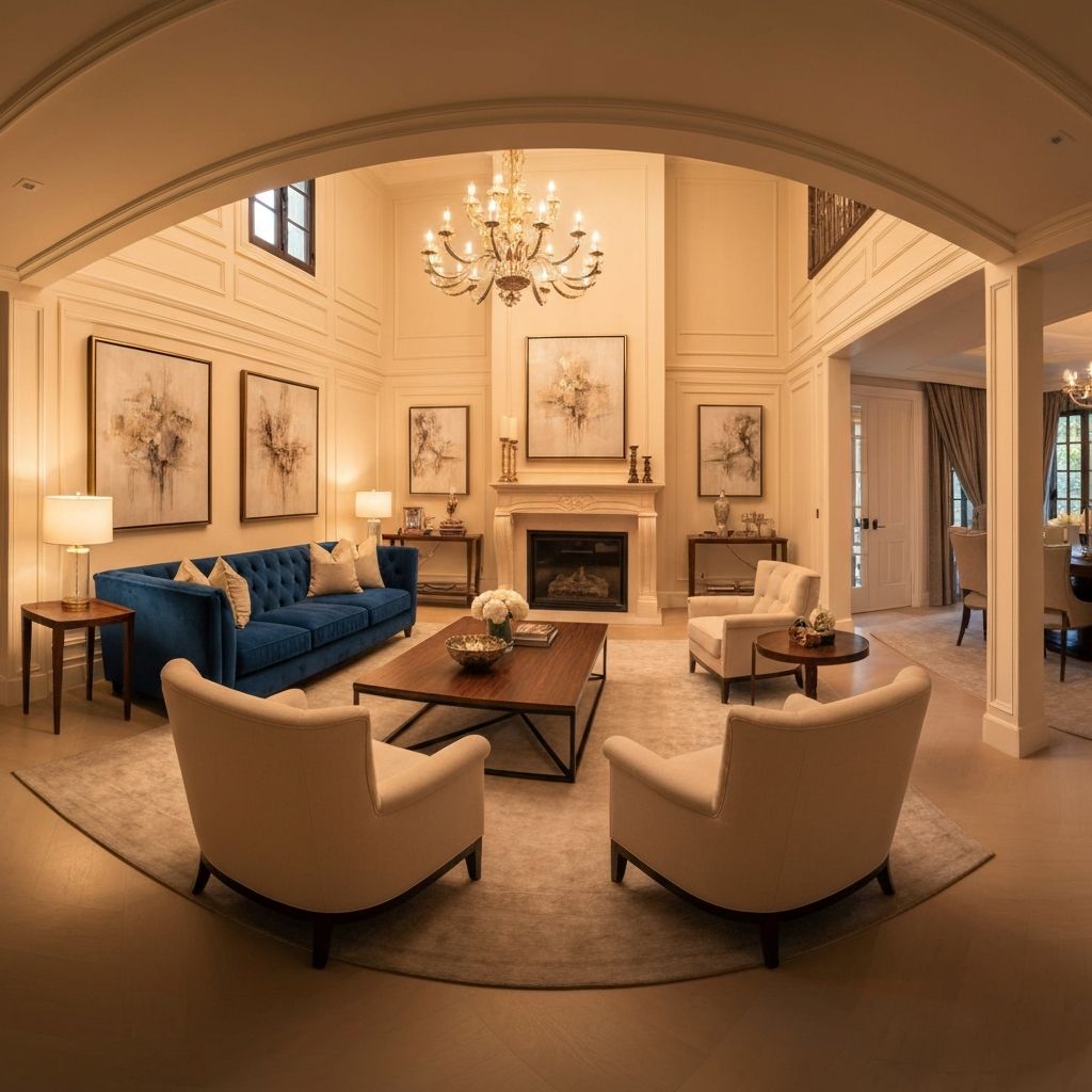 Luxury home interior